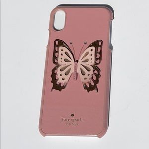 Kate Spade New York Butterfly Appliqué Phone Case